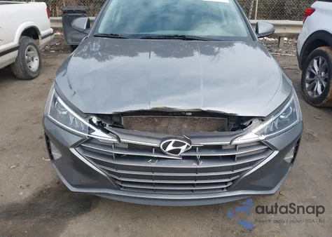 2019 Hyundai Elantra Sel z USA, uszkodzony, nr VIN 5NPD84LF3KH419466